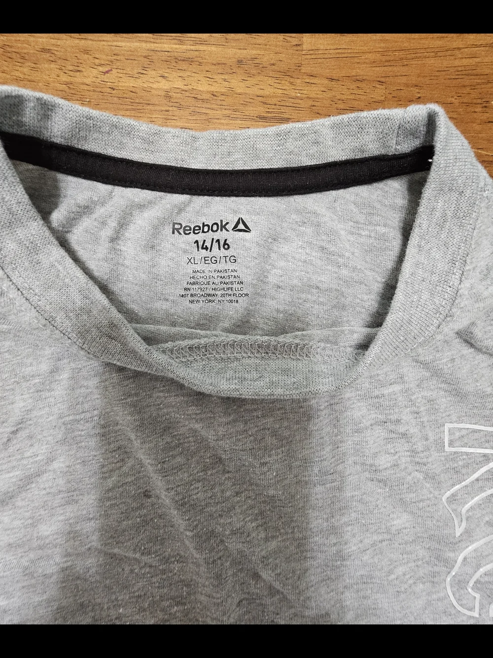 Kid's Reebok Short-Sleeve Tee